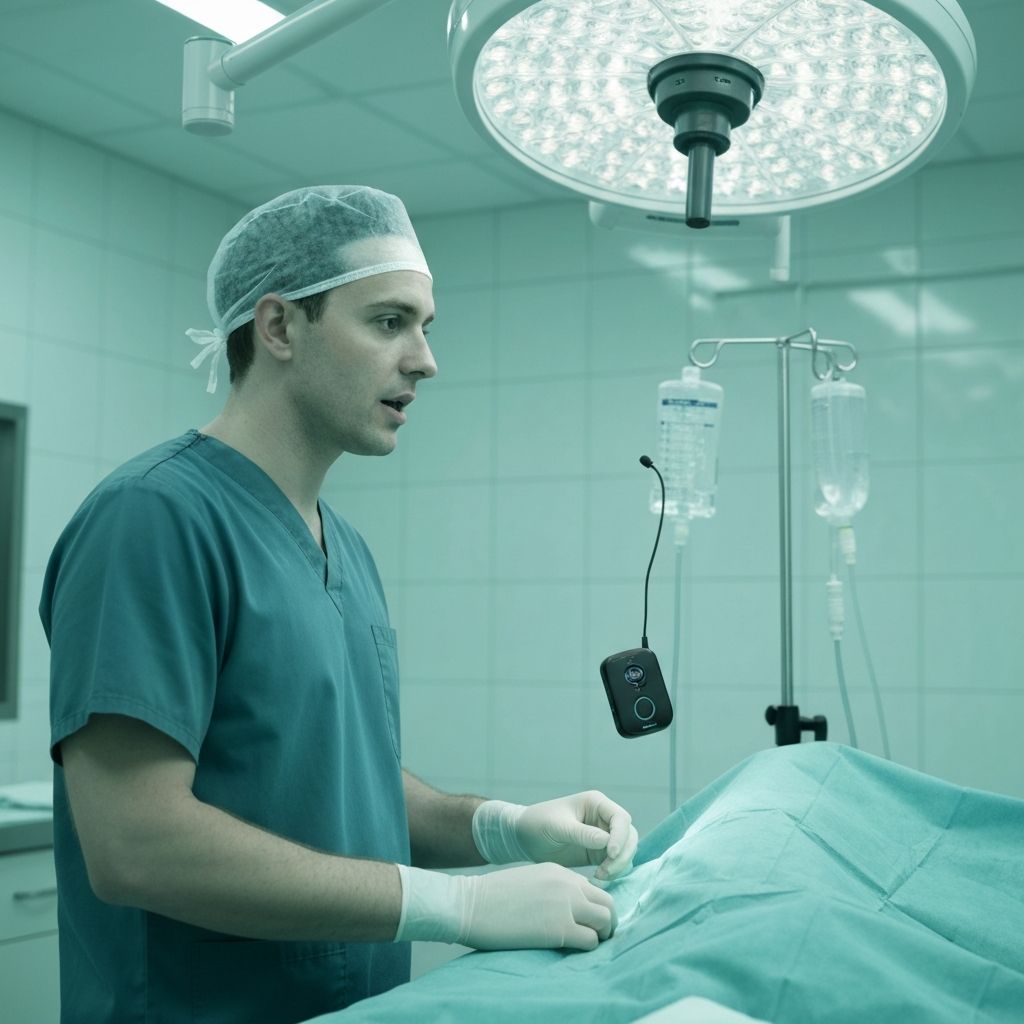 Dictate during or after surgery